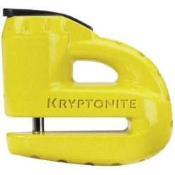 Deals 👍 KRYPTONITE KEEPER 5-S2 DISC LOCK - MATTE YELLOW W/REMINDER (3C) 👏