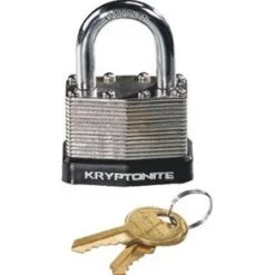 Cheapest 🥰 KRYPTONITE LAMINATED STEEL KEY PADLOCK 44mm (9US) ✔️