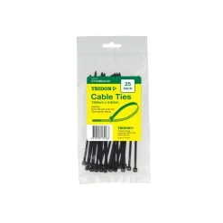 Brand new 🎁 Tridon Cable Tie Black 150 X 4mm Pk25 ⌛