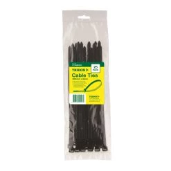 Promo 👏 Tridon Cable Tie Black 300X8mm Pk25 🎉